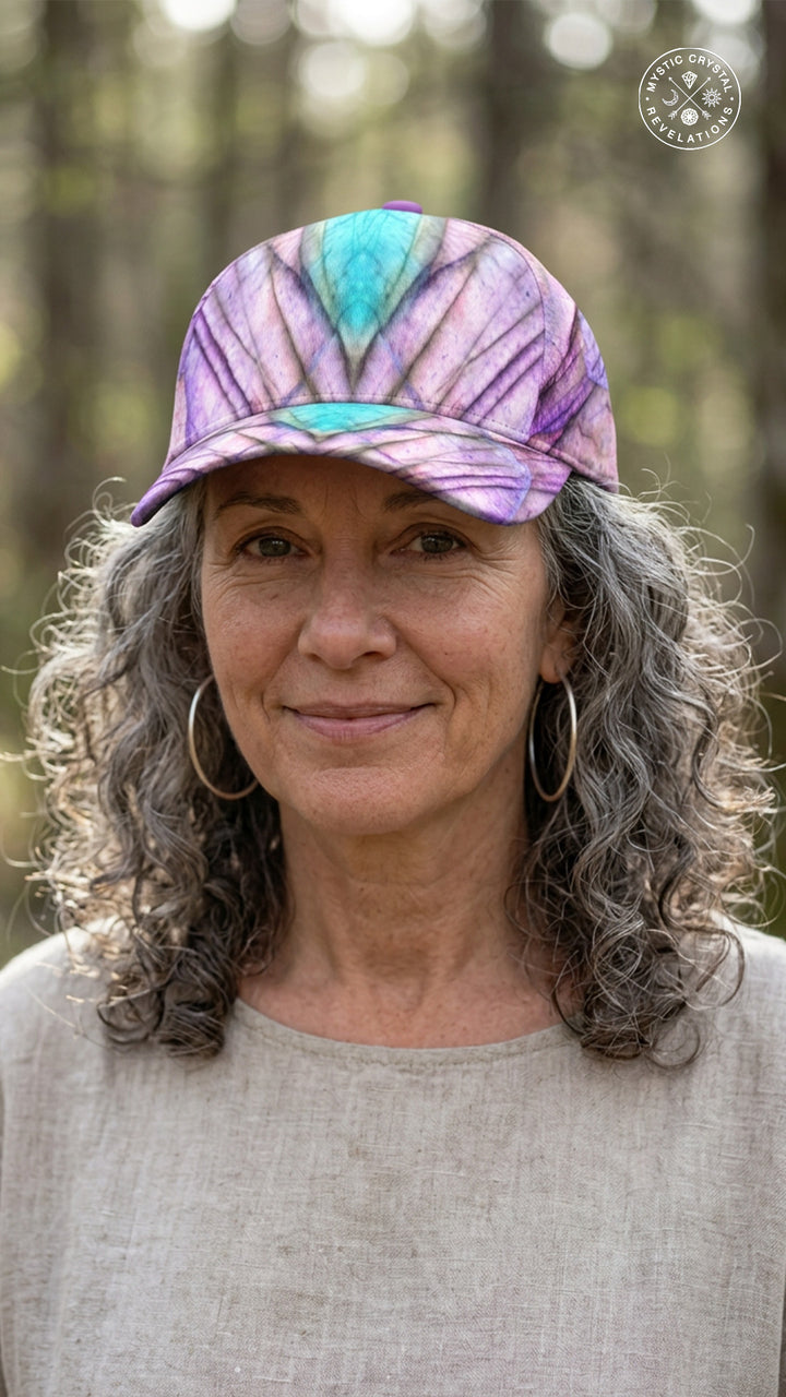 Purple Labradorite Cap
